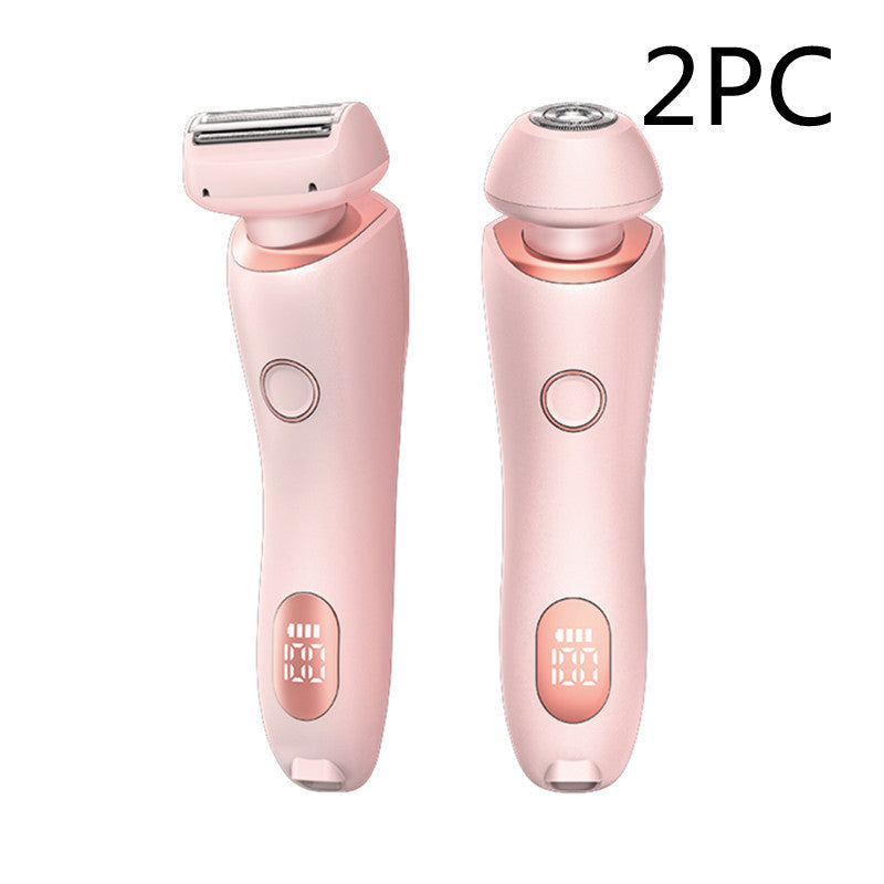 Épilateur rechargeable USB 2 en 1 pour femmes,
