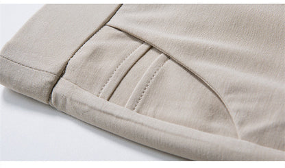 Pantalon de survêtement taille haute, coupe slim et jambe droite