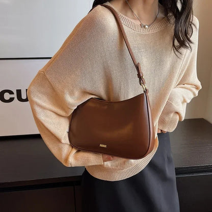 Nouveau sac bandoulière en cuir de luxe